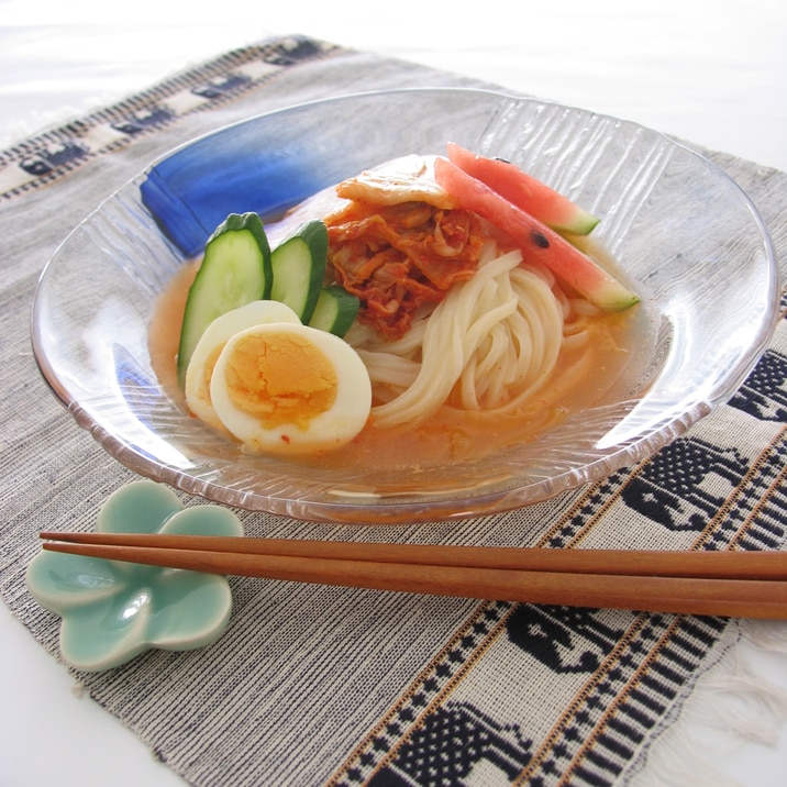 冷麺風 ピリ辛スープうどん